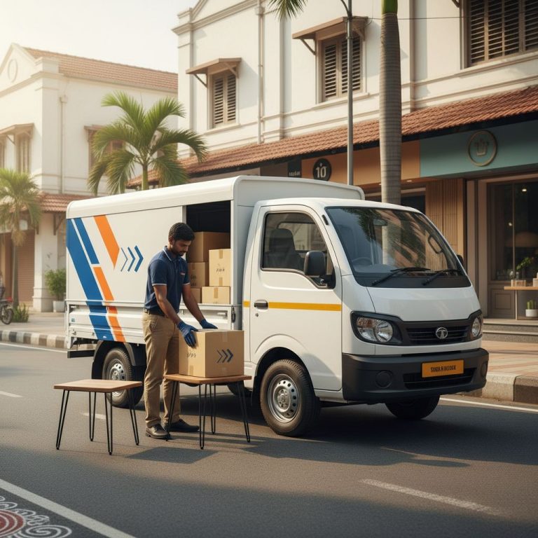 Chennai to Pondicherry mini truck
