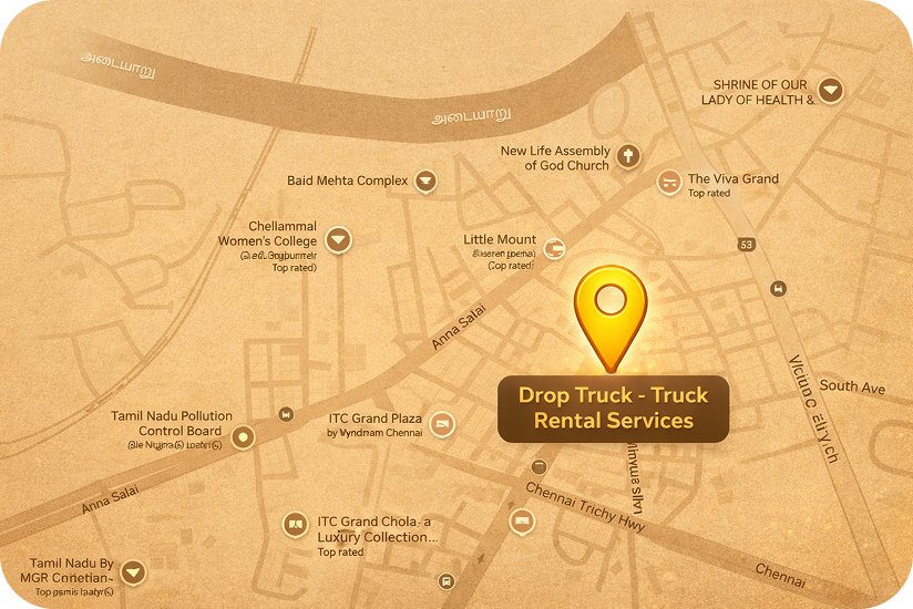 Drop Truck Office Map Location